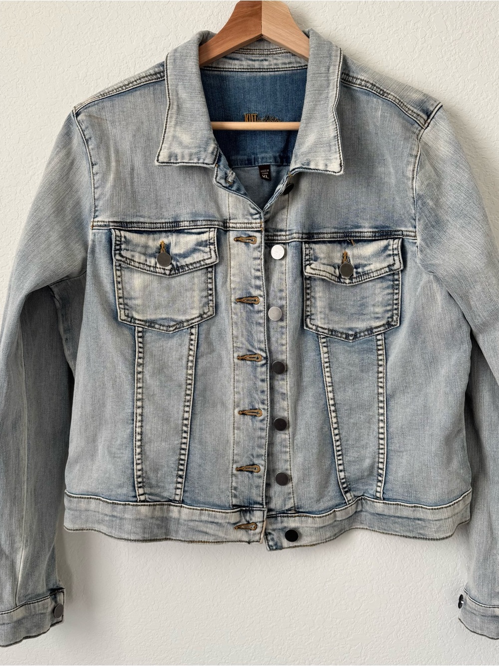 Kut from the Kloth Light Blue Denim Jacket